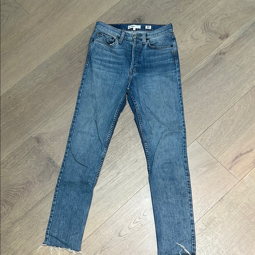 Women’s ReDone Size 25 Blue Jeans